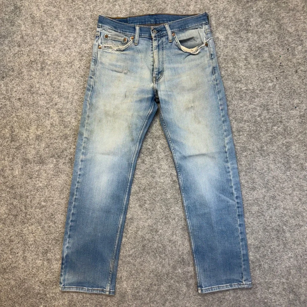 Lot of 4 Levi's 505 514 Jeans Men's 30x30 Black Blue Denim Work Pants Bundle